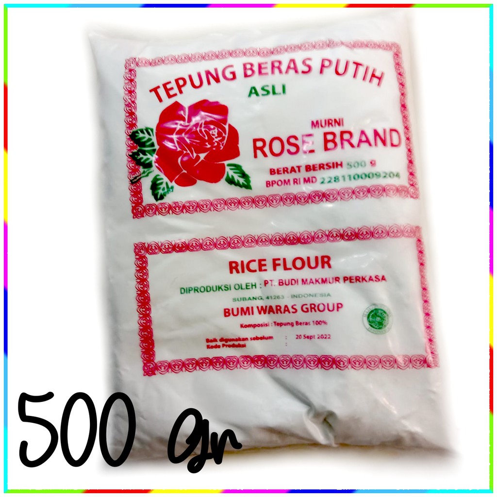 

TEPUNG BERAS rosebrand 500gr