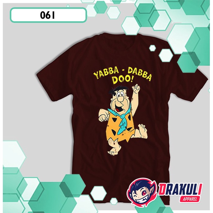 T Shirt 061 Flintstones Yabba Dabba Doo! (Freckles Design)