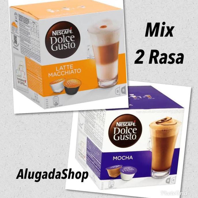 

PROMO Mix 2 Rasa - Kapsul Nescafe Dolce Gusto - Latte Macchiato & Mocha