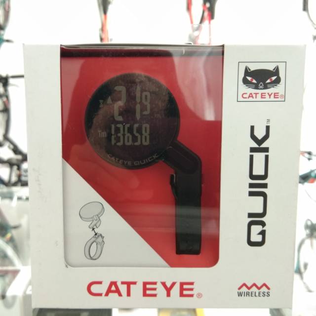 Speedometer Wireless Sepeda Wireless Cat Eye Quick