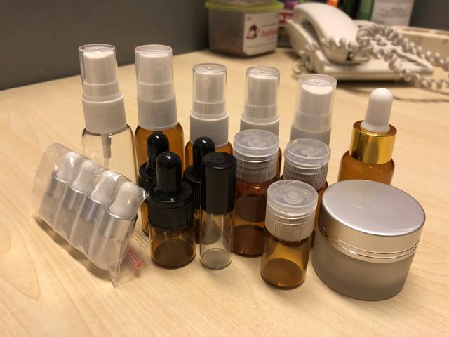 Pipet Kaca Clear 1ml - Botol Mini - Kemasan Kosmetik Serum Botol Kaca Essential Oil Aromatherapy