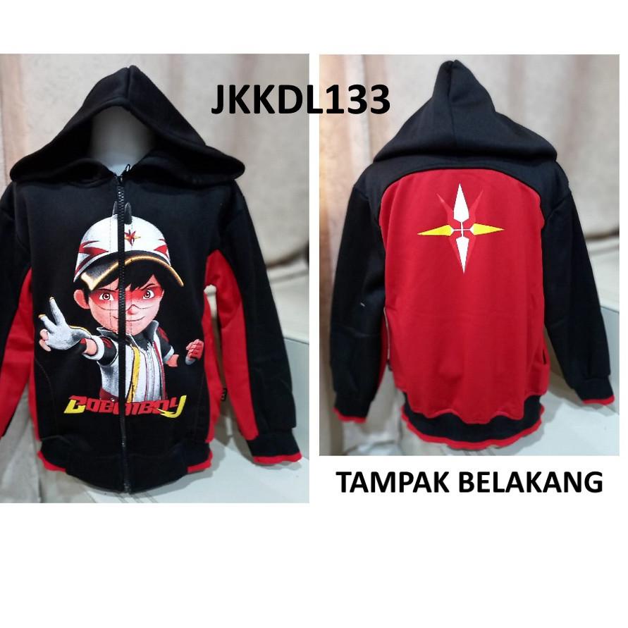 ✹ Jaket Anak Cowok Motif Boboiboy - Jaket Anak Laki Boboiboy - Jaket Anak Boboiboy ✱