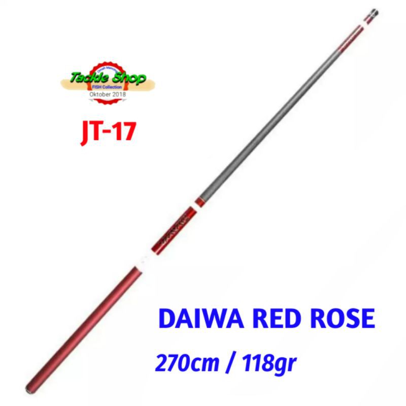 Joran Tegek Baronang 10H DAIWA Red Rose 270 cm Import       JT-17