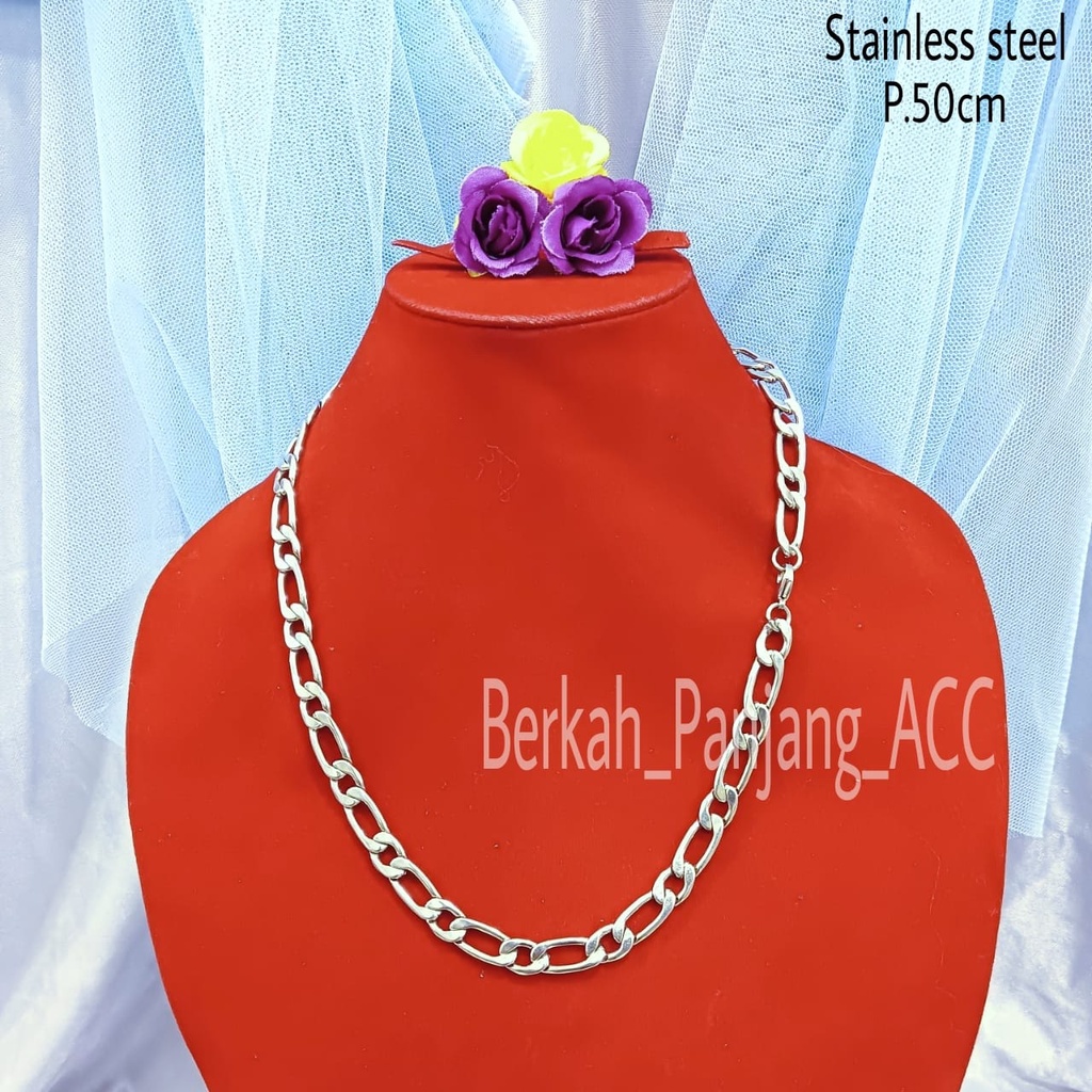 KALUNG COWO RANTAI KEREN KEKINIAN perhiasan super berkelas fashion korea anti karat dan anti luntur