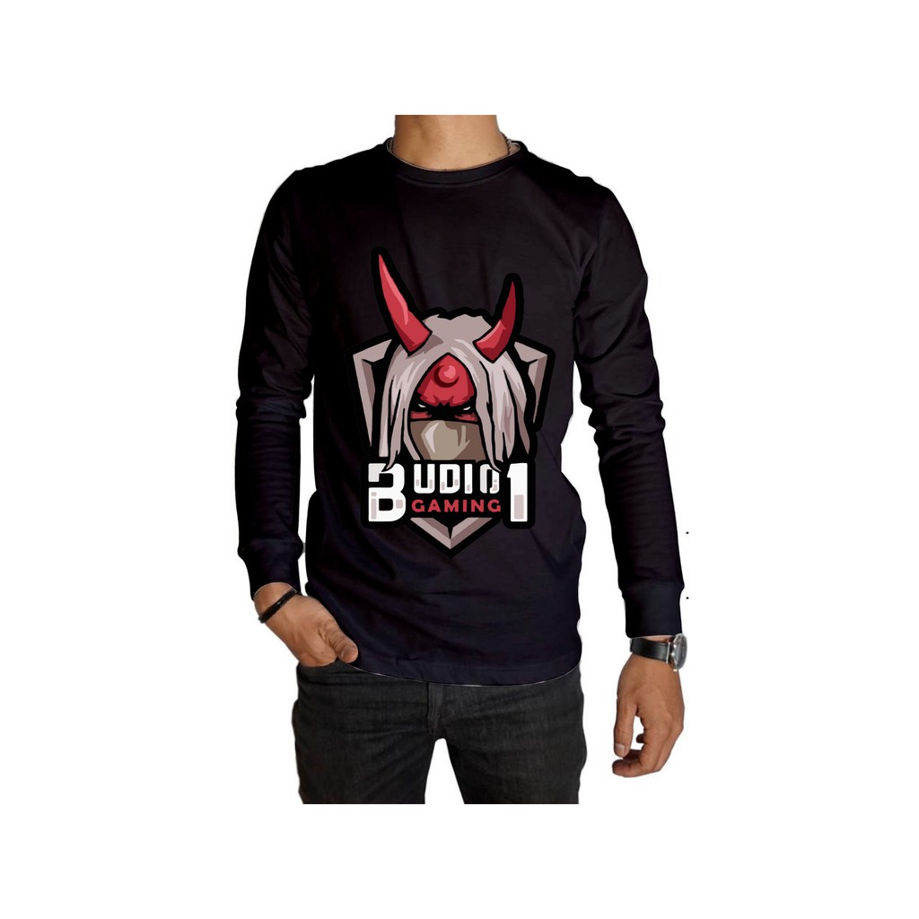 BAJU KAOS BUDI GAMING LENGAN PANJANG FREE FIRE Shopee Indonesia