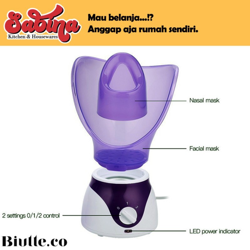 Air Humidifier Facial Steamer SPA Biutte-co Perawatan Pelembab Wajah