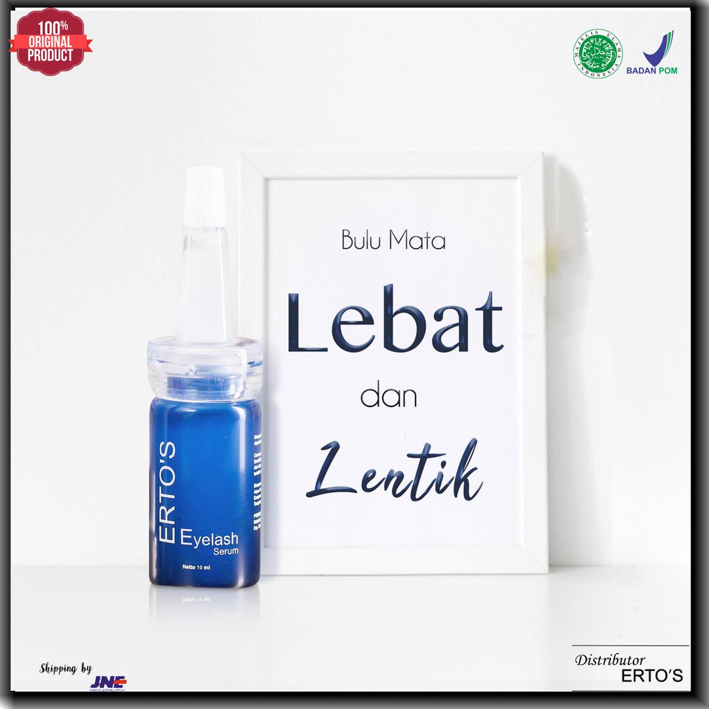 ERTOS SERUM BULU MATA ORIGINAL / ERTOS EYELASH SERUM ASLI