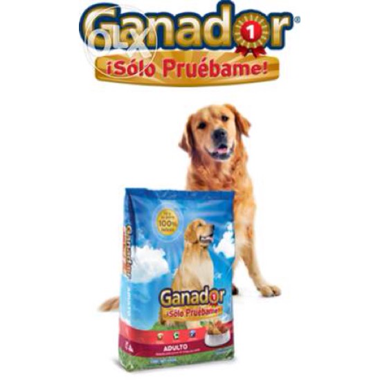 makanan anjing premium ganador dog