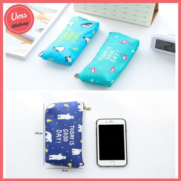 

TP010 Tempat Pensil Lucu Good day - Pinguin
