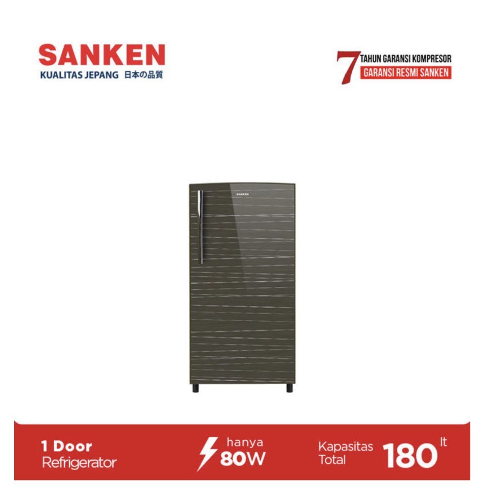 SANKEN Kulkas 1 Pintu SK-G186BH-CF