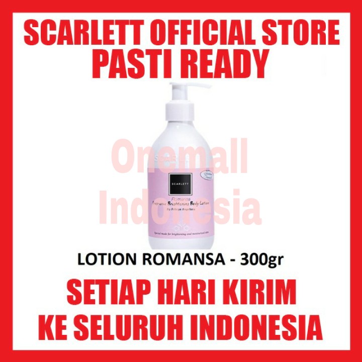 SCARLETT Whitening Body Lotion ROMANSA by Felicya Angelista BodyLotion