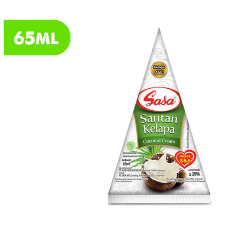 

Sasa santan kelapa cair 65ml