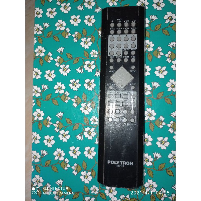 REMOTE DVD USB POLYTRON 84F129