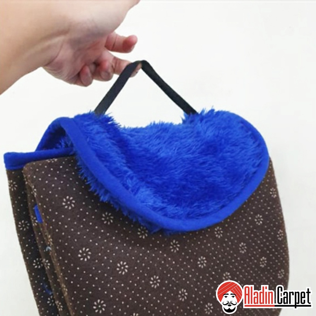 SAJADAH BULU RASFUR/SAJADAH TRAVEL/SAJADAH POUCH/SAJADAH ANTI SIP/SAJADAH MURAH