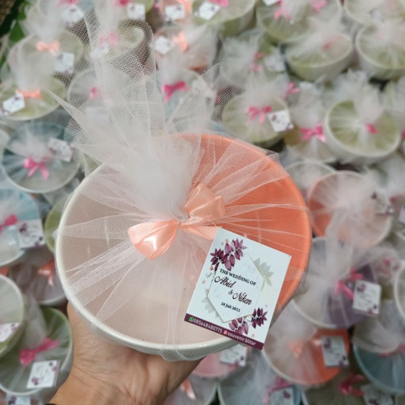 SOUVENIR MANGKOK KAIBON KEMAS TILE