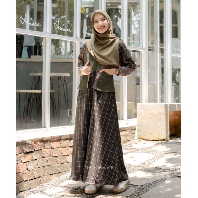 JILBRAVE KYOKO Dress - Original Jilbrave Official Shop Original | Faezia Official Shop