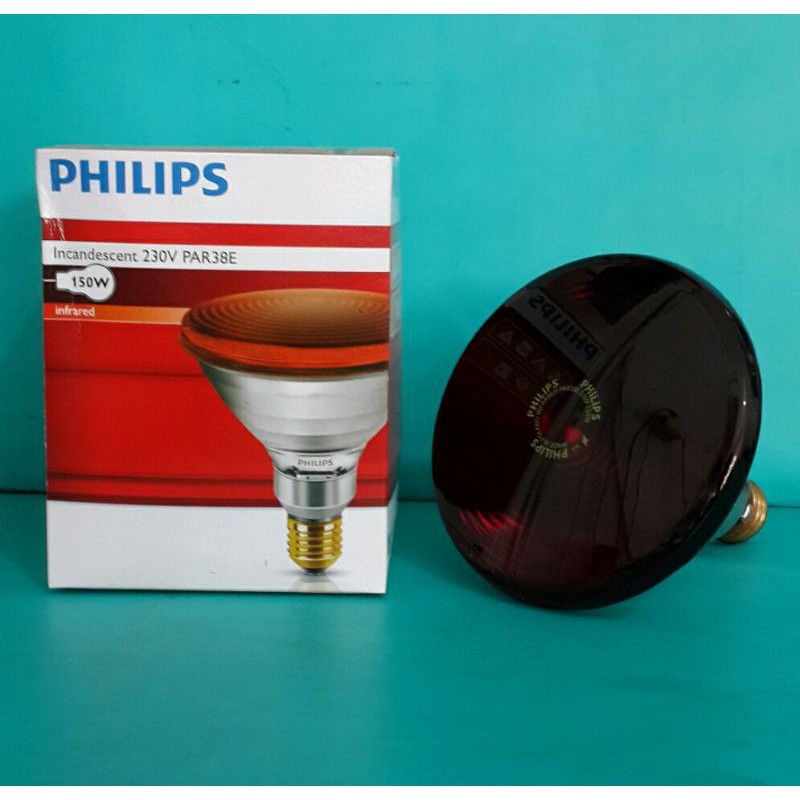 Bohlam/Lampu infrared philips 150w/Lampu Terapi infrared