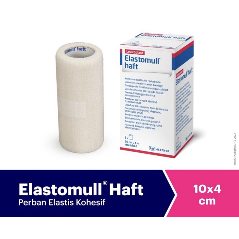 Elastomull haft leukoplast ( pembalut luka perban elastis )