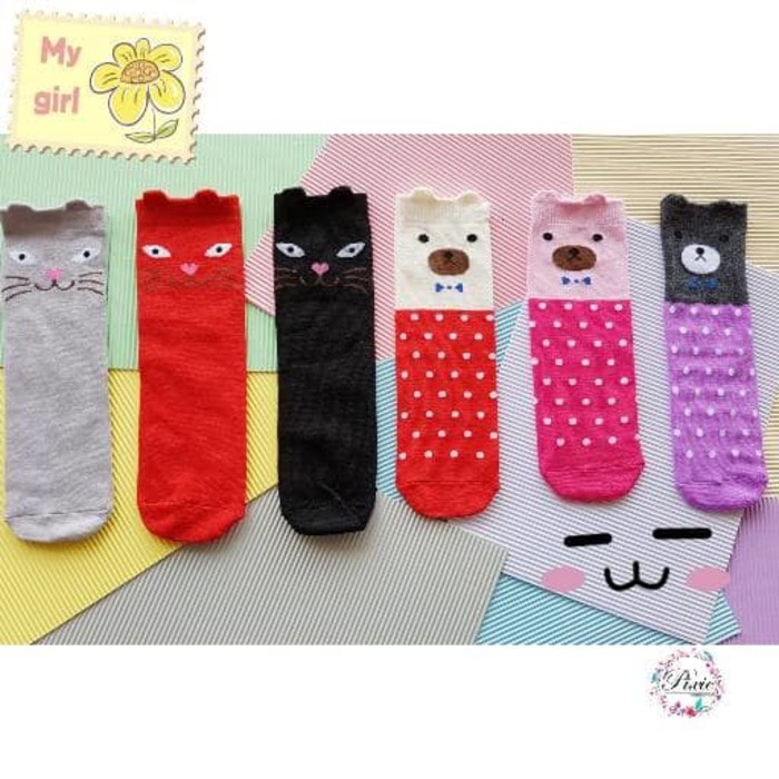 Promo Kaos Kaki Anak / Kaos Kaki 3D / Kaos Kaki Kores / Kaos Kaki Panjang