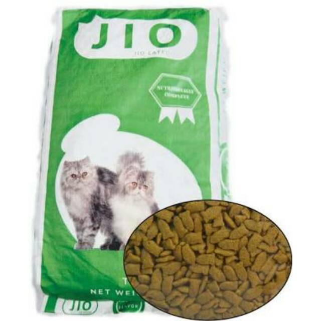 Jio pakan kucing murah 1kg