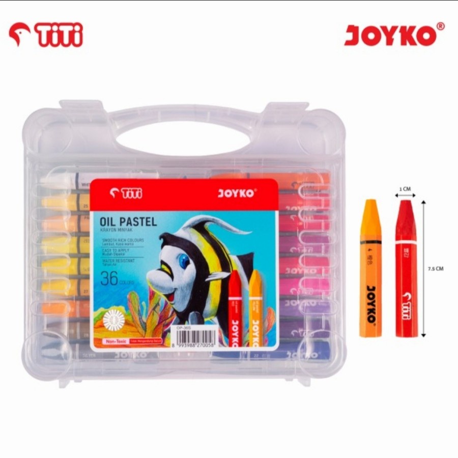 

Crayon / Oil Pastel JOYKO 36 Warna