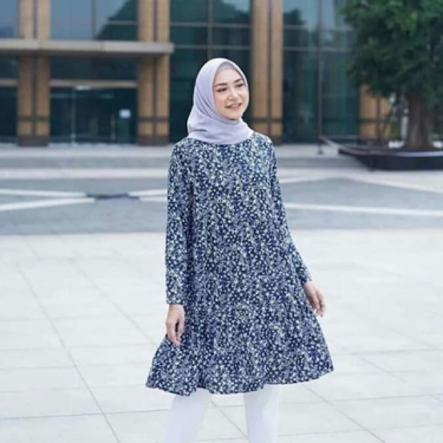 SHERLY TUNIK/ TUNIK BUNGA / FLOWER TUNIC PUSATGROSIR_SOLO