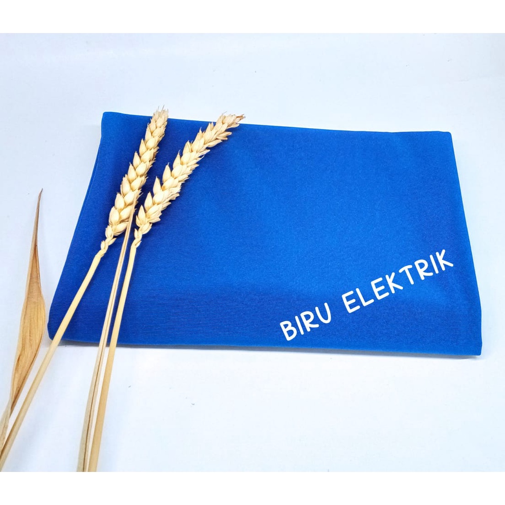 Hijab Instan Jersey-BIRU ELEKTRIK