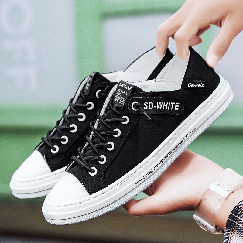 Sepatu Sneakers Pria Casual Fashion Kekinian Trendy Sport Olahraga Kets Outdoor Original Import Kasu