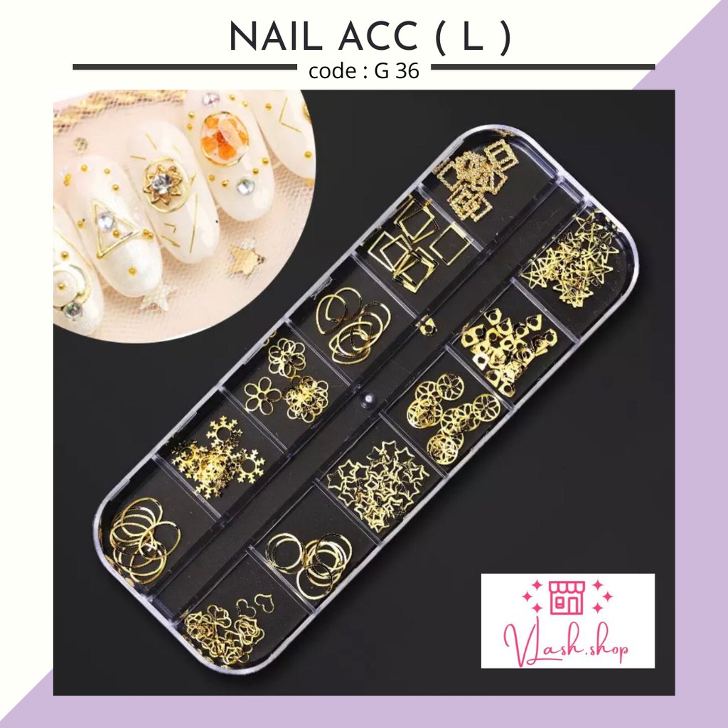 31 - 48 - NAIL ACCESORIES - HIASAN PERMATA KUKU