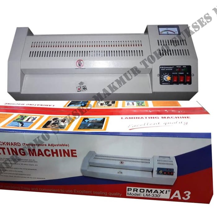 

Mesin Laminating Ukuran A3 Promaxi LM330 Murah