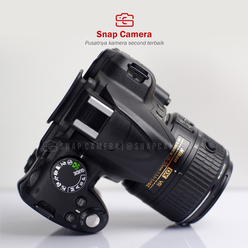 Nikon D3000 Fullset Siap Pakai-4