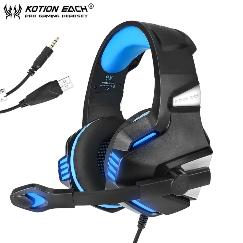 special version gaming headset surround stereo headband usb 3.5 mm led headphone with mic for ps4 xbox pc gamer