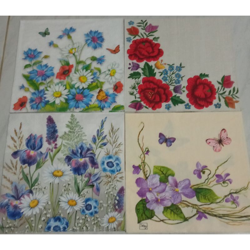 tisu decoupage