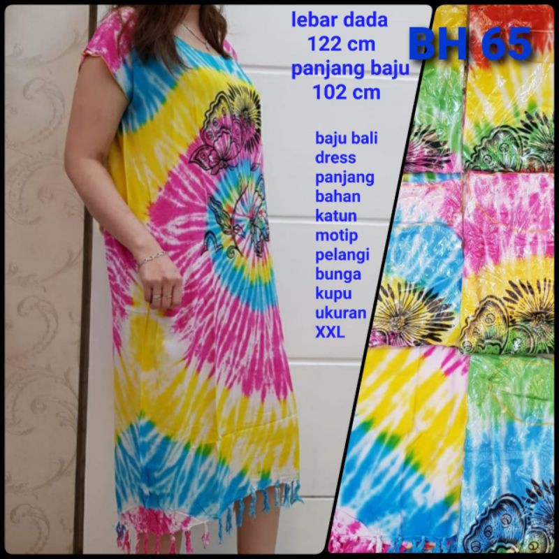 meygrosir BH65 baju bali model dress rumbay