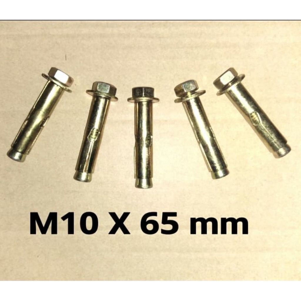 DYNABOLT 10x65MM | DINABOLT 10 X 6,5 CM| DINABOL | BAUT TANAM TEMBOK