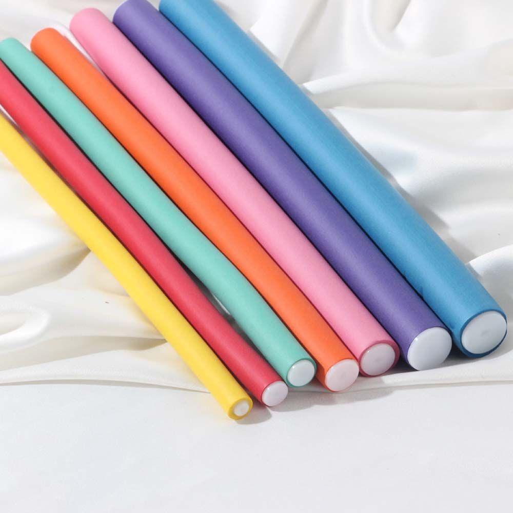 Needway   Rol Rambut Salon Spons DIY Alat Pengeriting Rambut Hair Styling Rollers Twist Stick