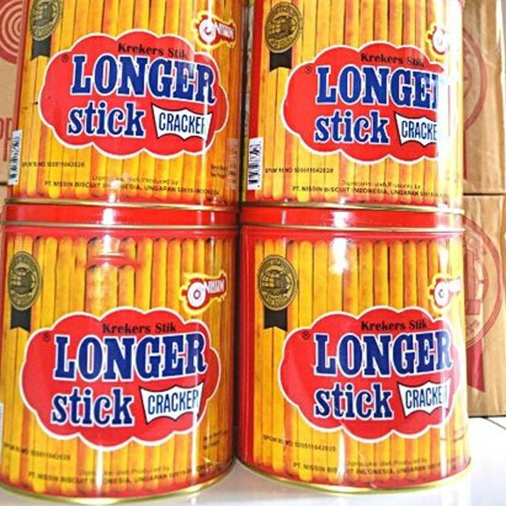 

VH5【 NISSIN LONGER STICK CRACKER 500GR - SNACK BISKUIT KREKERS STIK TREN MASA KINI