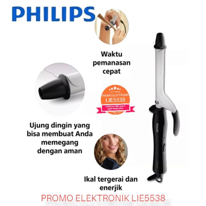 PHILIPS Style Care Essential Curler BHB862/00 Alat keriting rambut /curly