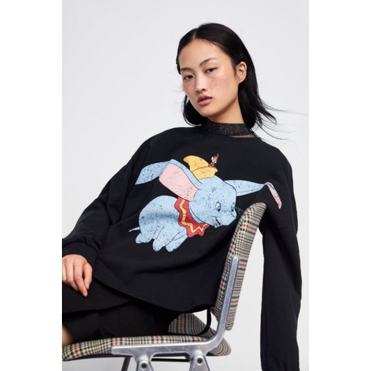 Zara X Disney Dumbo sweatshirt limited edition