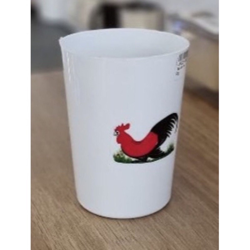 gelas plastik ayam/gelas ayam/gelas ayam jago plastik