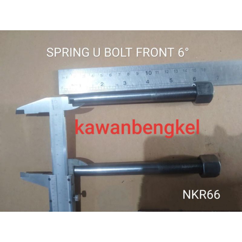 U bolt depan 6 in klam per depan ISUZU ELF NKR 66 NKR 71