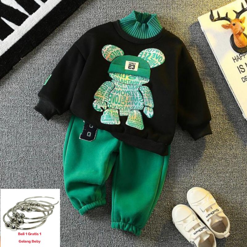 PROMO-SETELAN SWEATER ANAK LAKI-LAKI DAN ANAK PEREMPUAN UMUR 1-5 TAHUN PAKAIAN BAJU ANAK TERBARU 2022