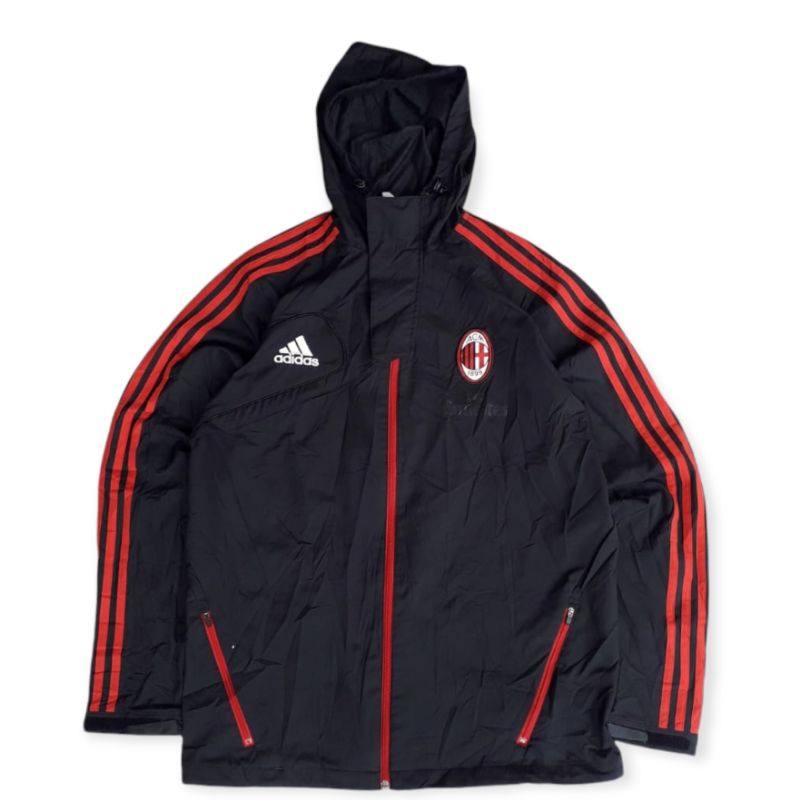 Jaket Tracktop Adidas AC milan Size L Second Original