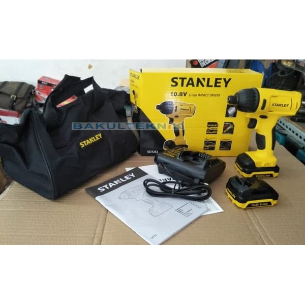 Impact Driver Cordless Stanley 10.8V SCI12S2 110Nm Obeng Cordless I  PROMOB21