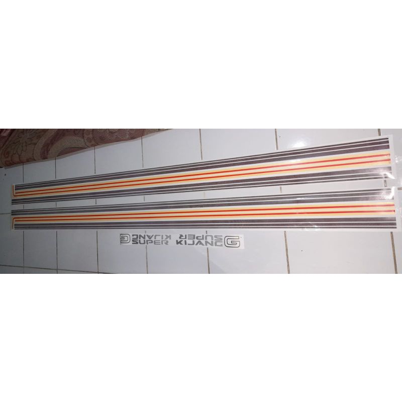 List body stiker Kijang Super G 1.5 Short & Long / Stiker Kijang G Lama/ Stiker body super kijang su