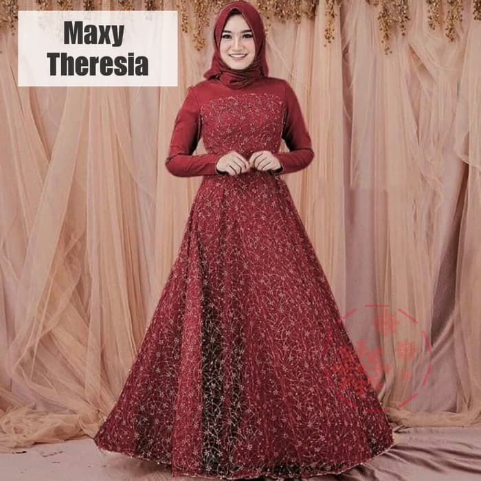 gamis promo   MAXI THERESIA MARON [Gamis 0100] SIS