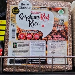 

Sorghum Red Rice - beras merah sorghum (beras Diabetes) 1kg