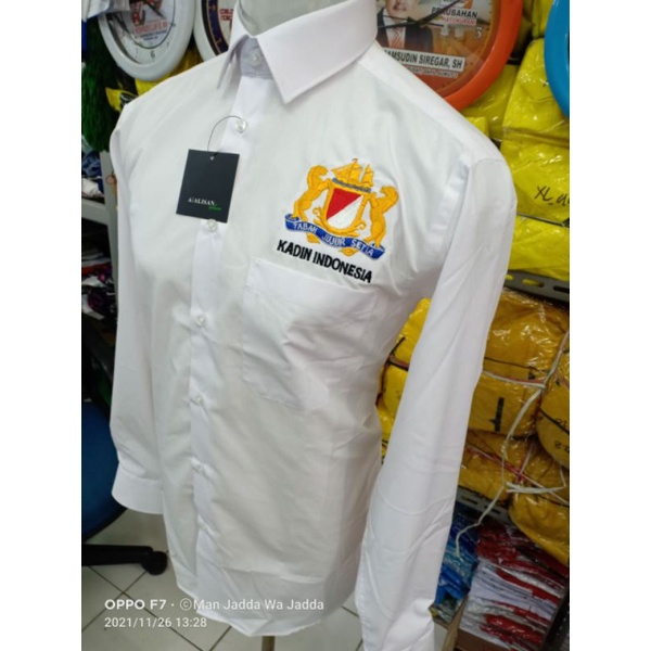 Kemeja putih  ALISAN  KADIN  lengan panjang