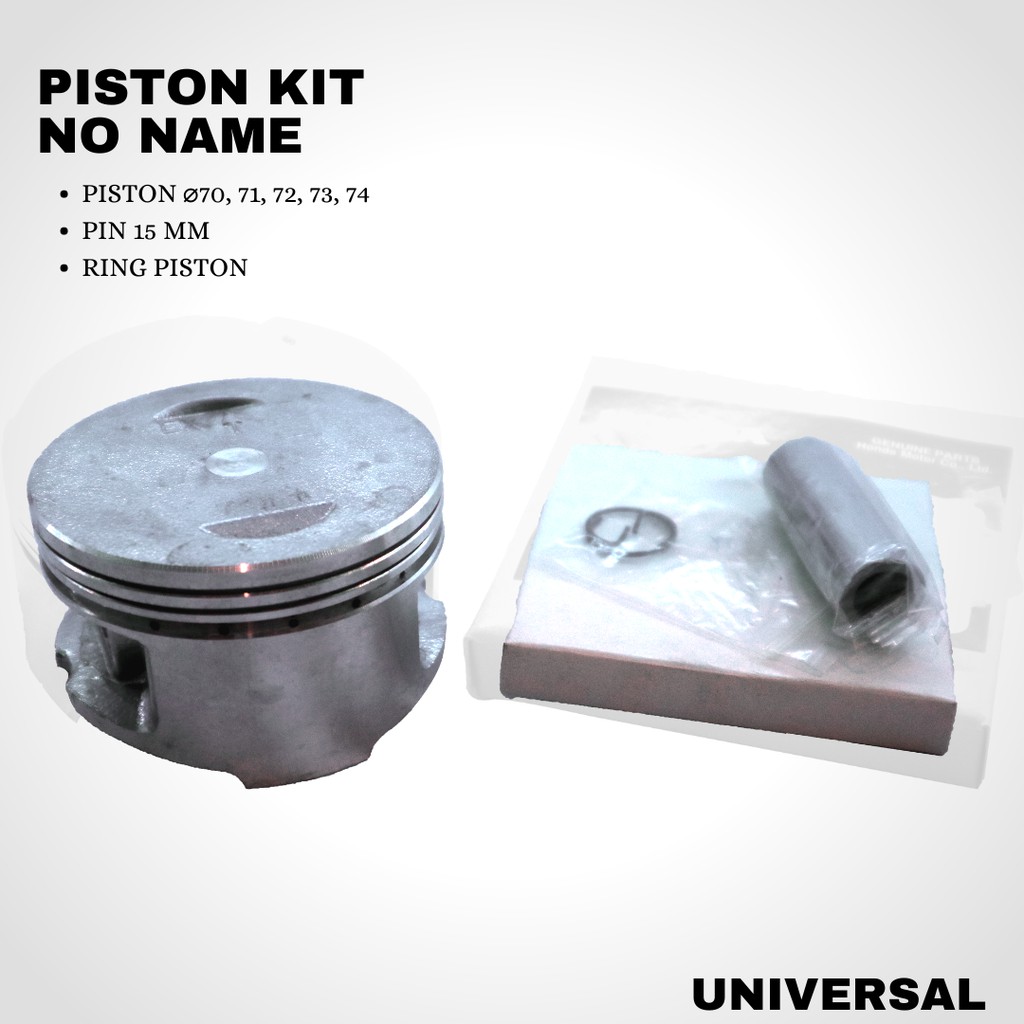 Seher Piston kit 70 71 72 73 74 pin 15