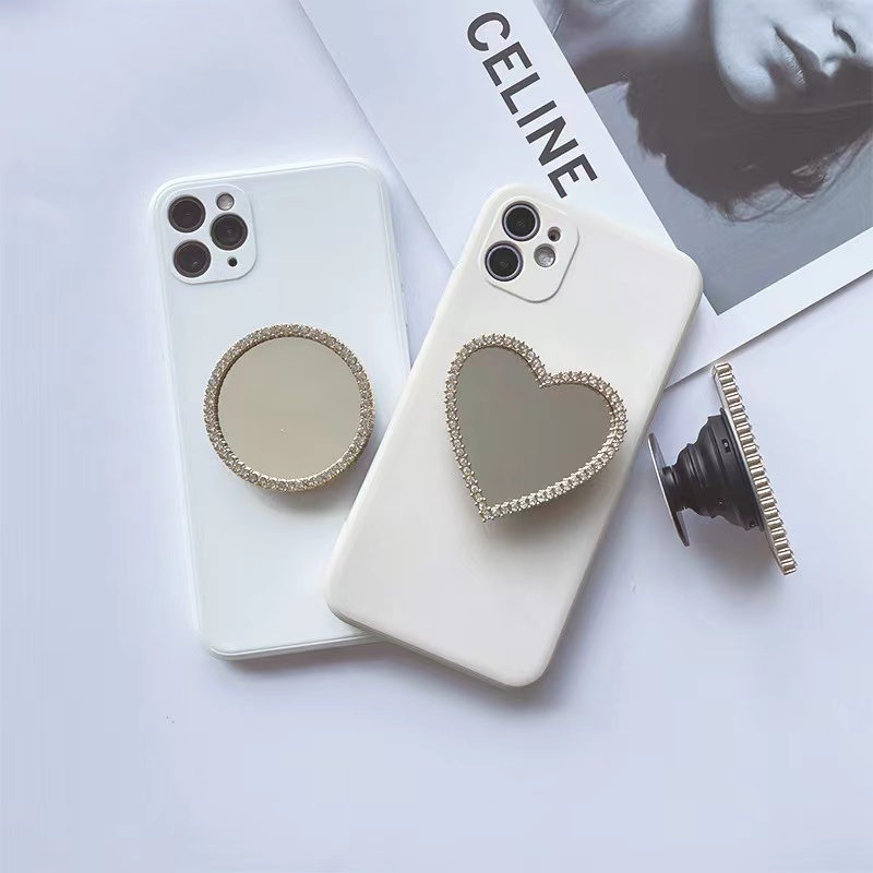 Pop Socket Mirror Kaca Stand PHONE HOLDER PopSocket Cermin